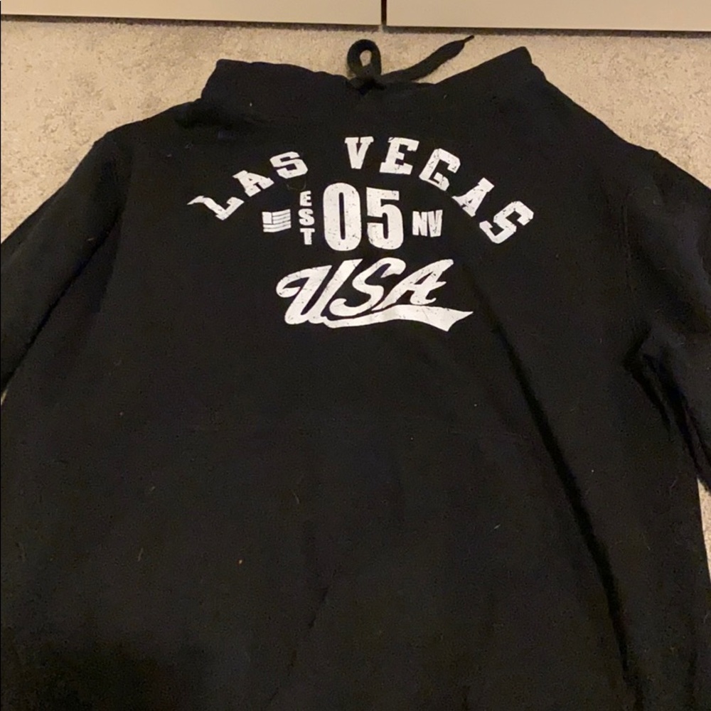 Black Las Vegas hoodie